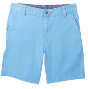 Wonder Nation Boys Shorts Flat Front light blue school uniform casual snap zip